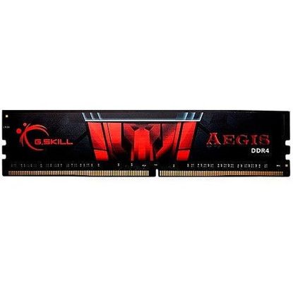  Зображення Модуль пам'яті для комп'ютера DDR4 16GB 2666 MHz AEGIS Black G.Skill (F4-2666C19S-16GIS) 